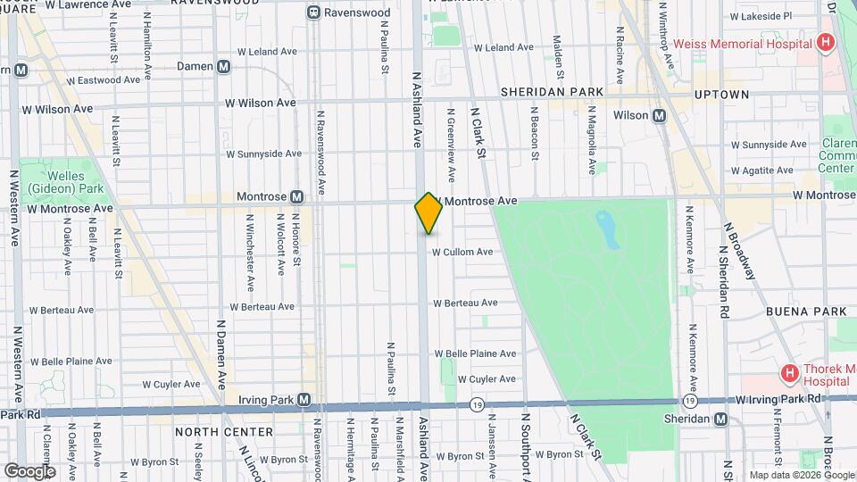 4319 N Ashland Ave, Unit J00P Map and Location Details