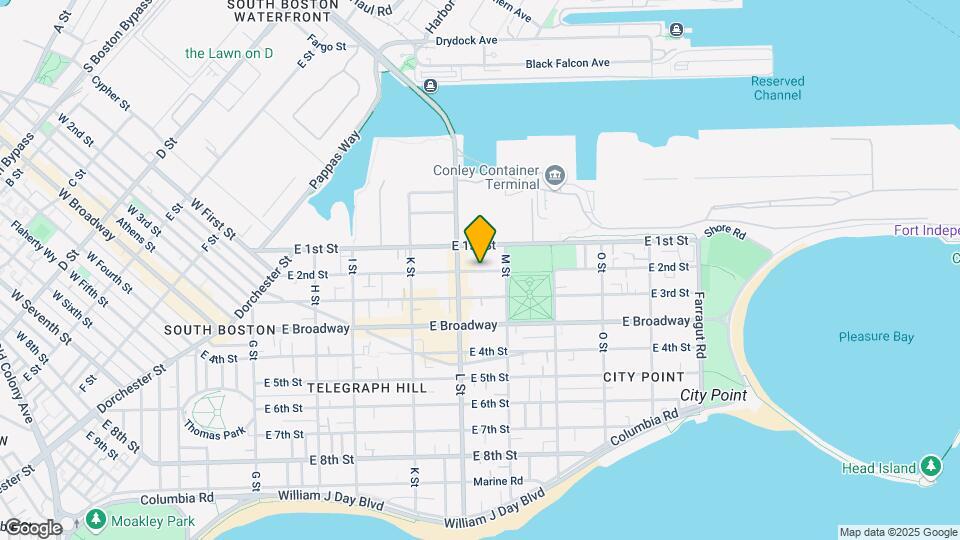 720 E 2nd St Map and Location Details