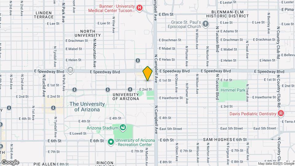 1030 N Martin Ave-Unit -#1108 Map and Location Details