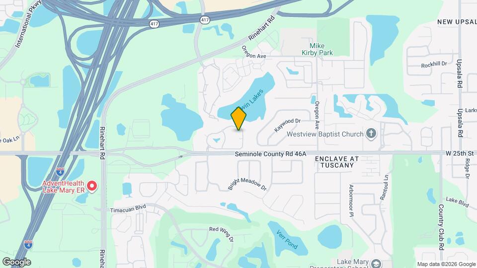 1726 Arbor Lakes Cir Map and Location Details