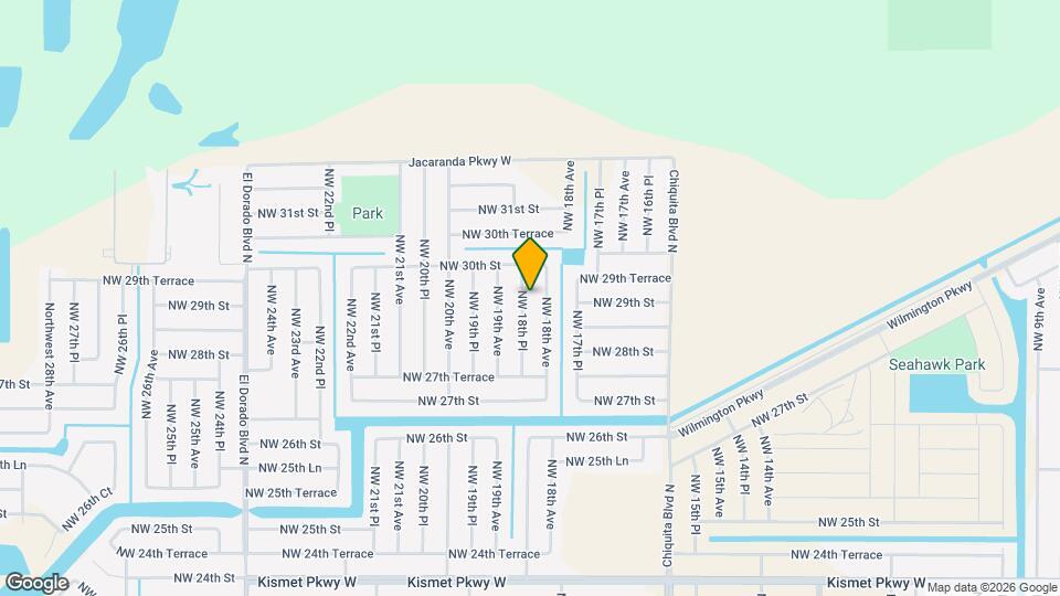 2901 NW 18th Pl Map and Location Details