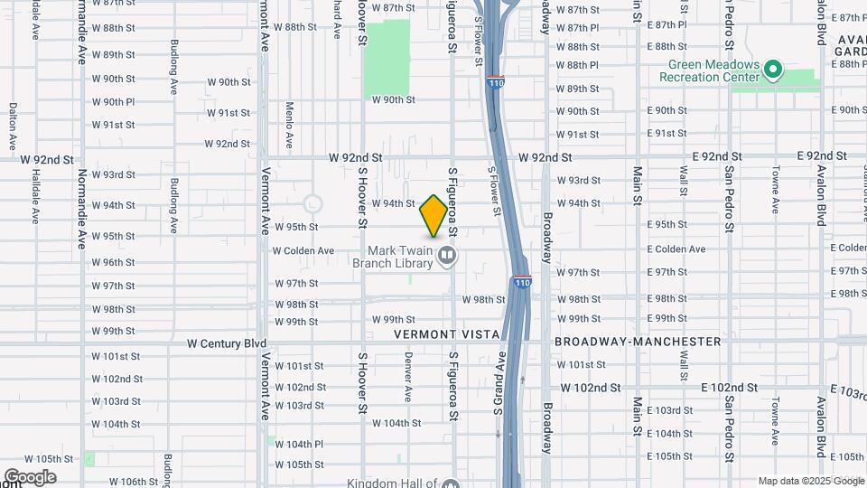 527 W Colden Ave Map and Location Details