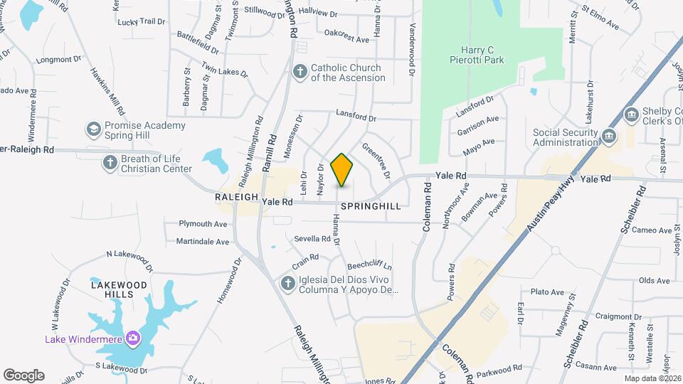 3492 Hanna Dr Map and Location Details