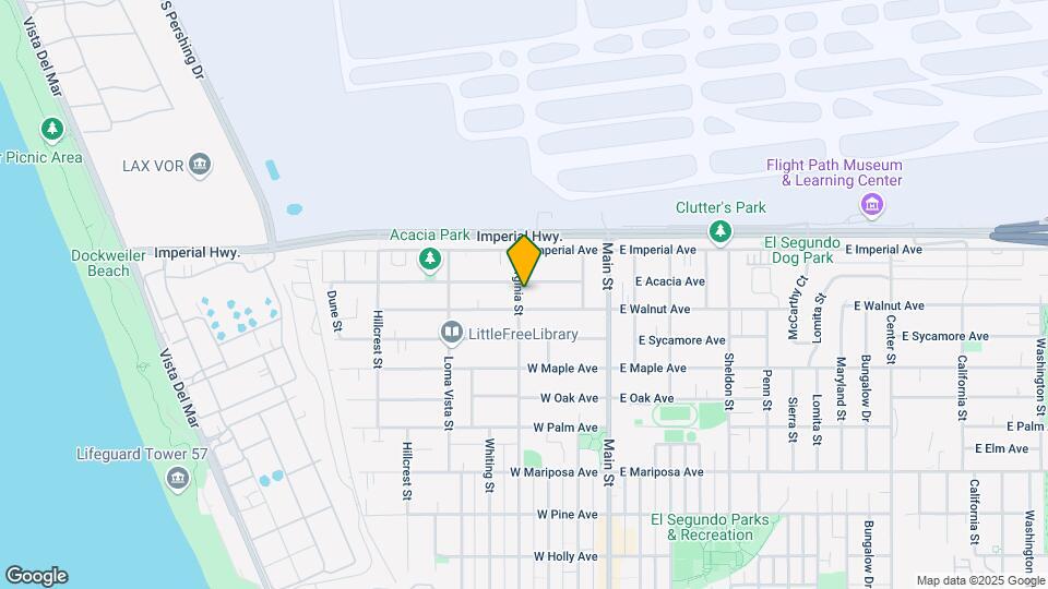 912 Virginia St Map and Location Details