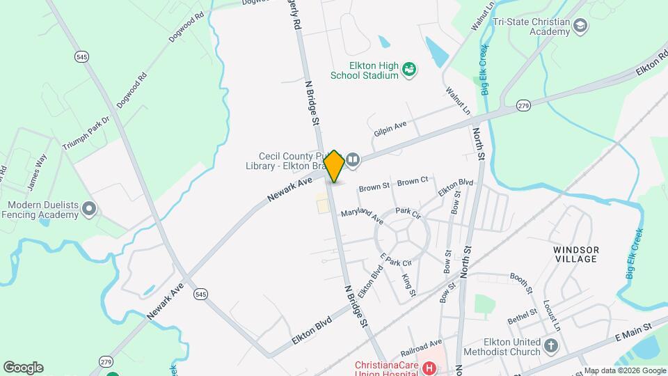 716 N Bridge St Map and Location Details