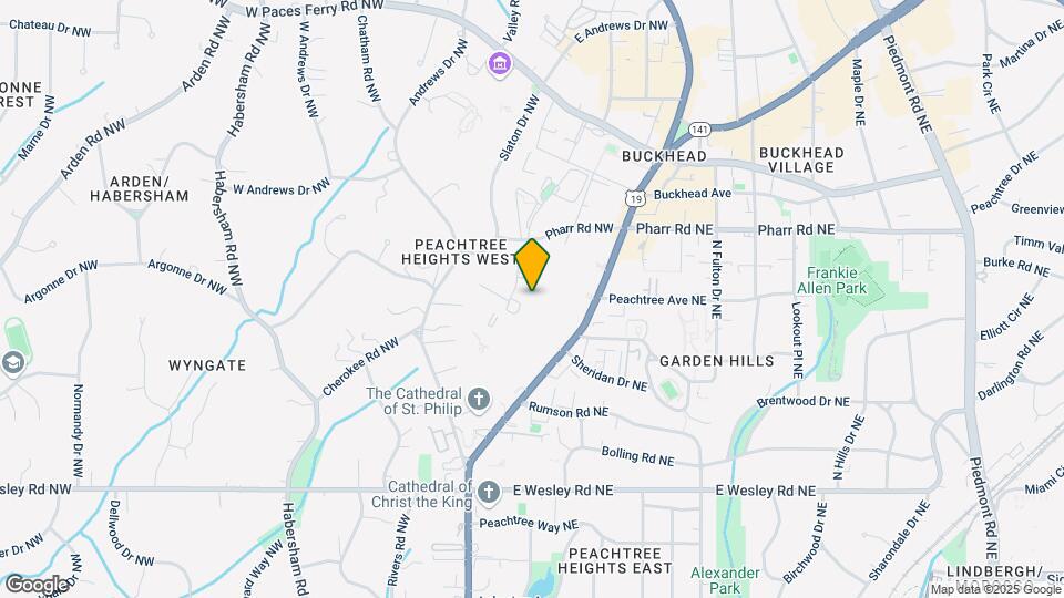 Campbell-Stone Buckhead Mapa y Detalles de la Ubicación