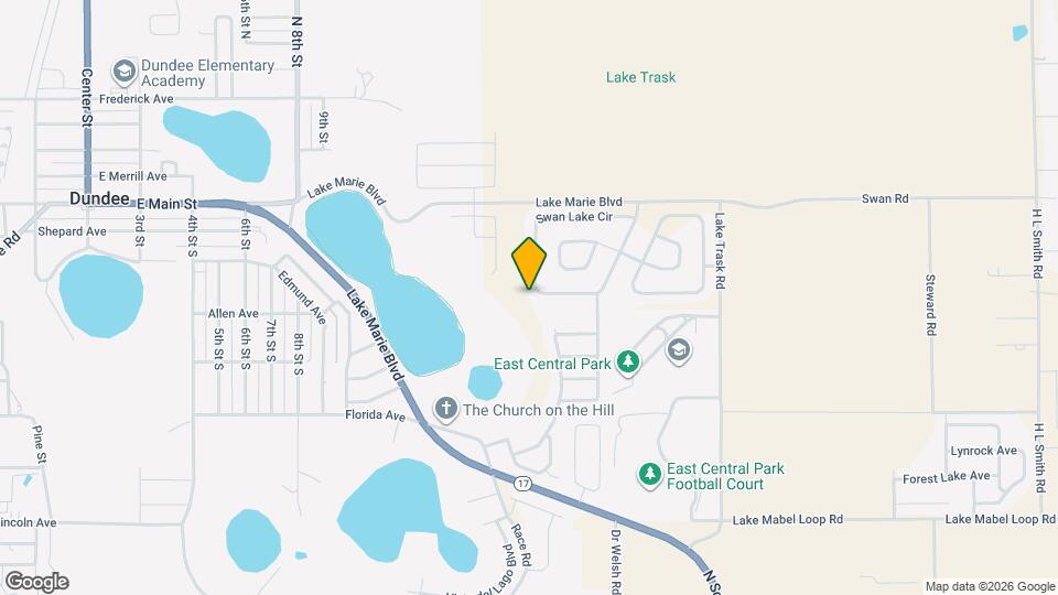 1499 Swan Lake Cir Mapa y Detalles de la Ubicación