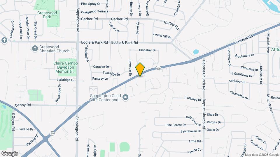 11212 Gravois Rd Map and Location Details