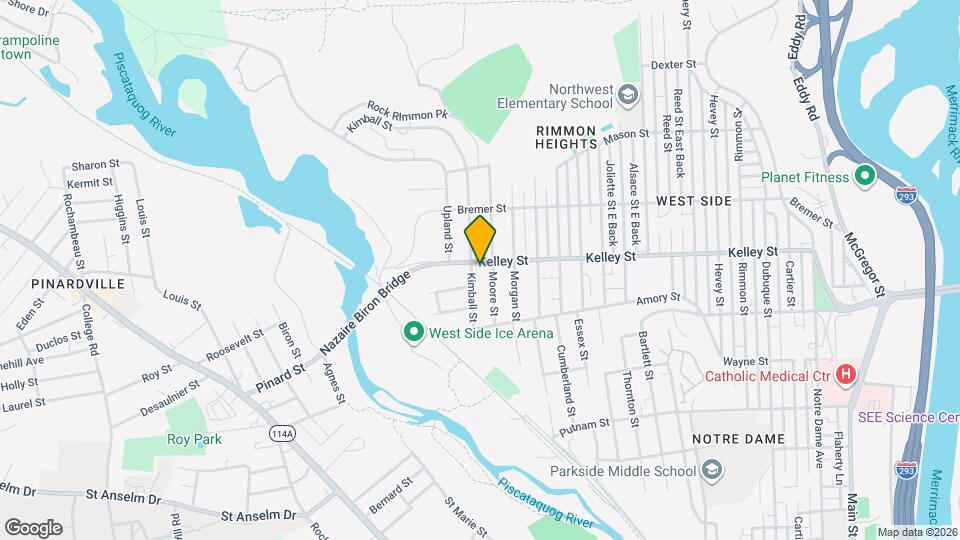 528 Kelley St, Unit 3 Bedroom.parking.yard Map and Location Details