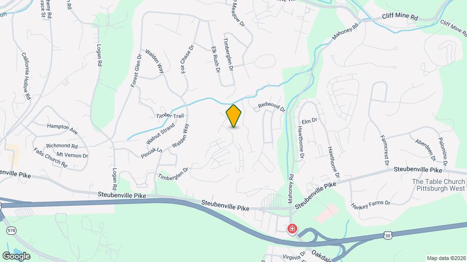 3202 Timberglen Dr Map and Location Details