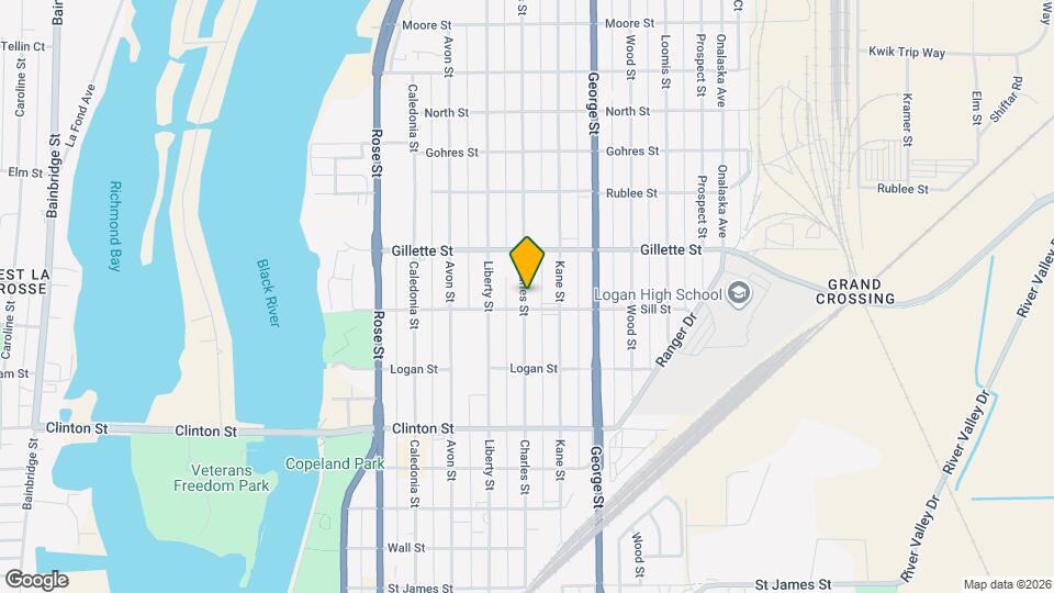 1512 Charles St Mapa y Detalles de la Ubicación