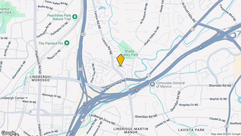 2657 Lenox Rd NE Mapa y Detalles de la Ubicación