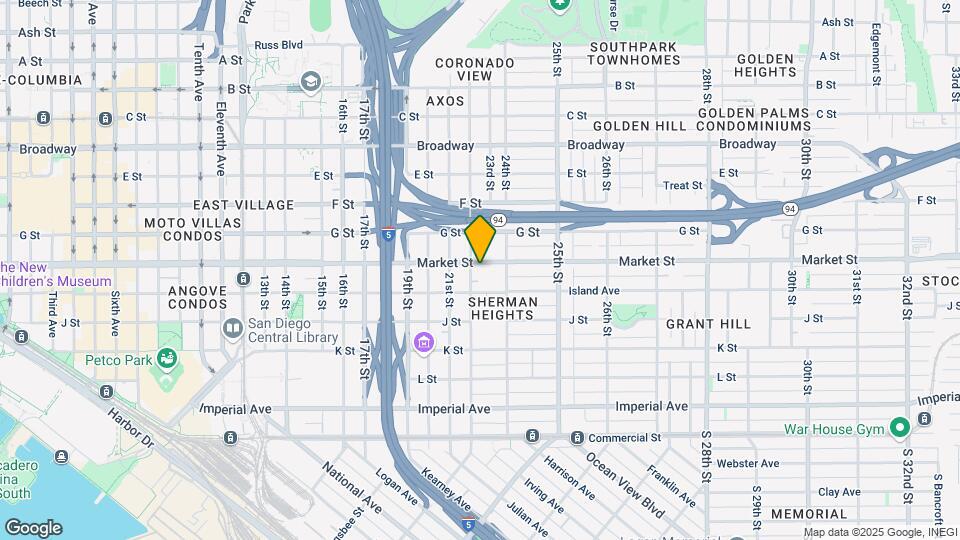 563 22nd St Map and Location Details