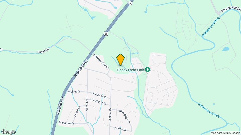 1672 Manuka Ln Map and Location Details