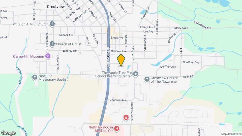 1525 Pearl St S Map and Location Details