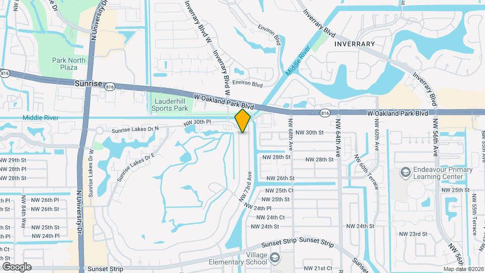 2920 E Aragon Blvd Mapa y Detalles de la Ubicación