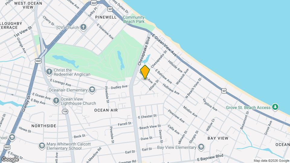 1004 Woronoca Ave Map and Location Details