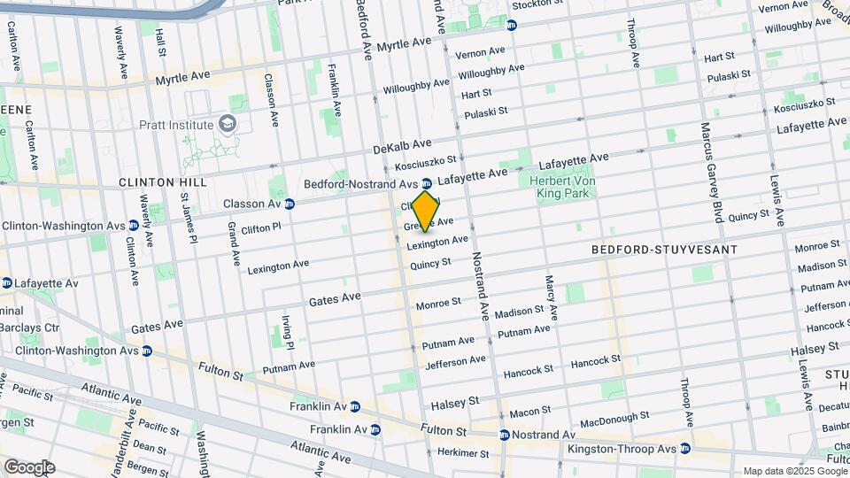 219 Lexington Ave Mapa y Detalles de la Ubicación