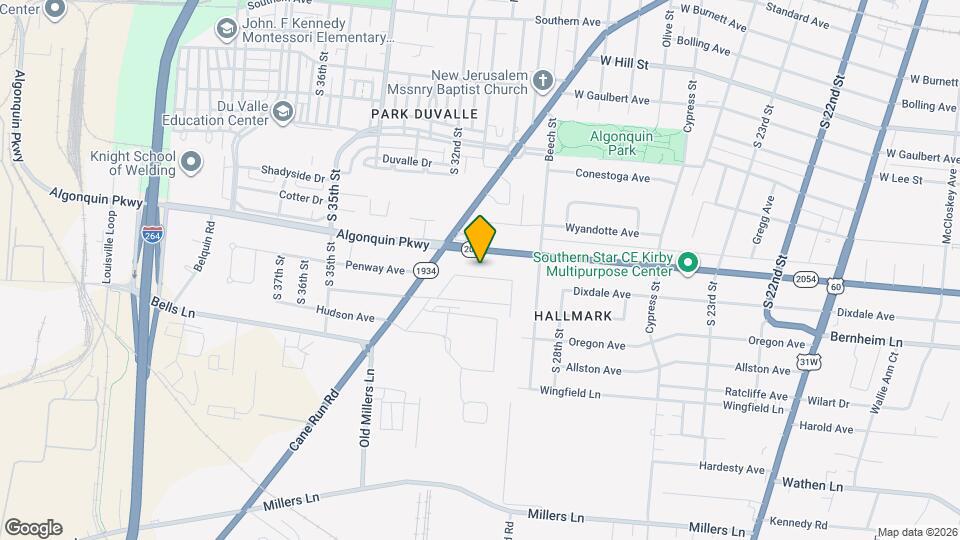 3019 Penway Ave Map and Location Details