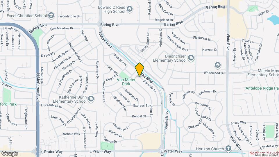 2071 Burnside Dr Map and Location Details