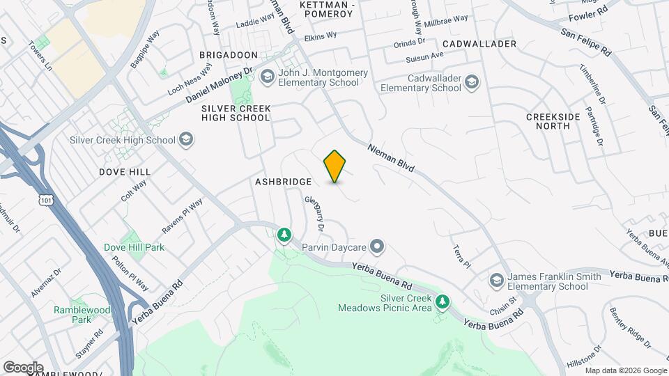 2037 Wendover Ln Map and Location Details