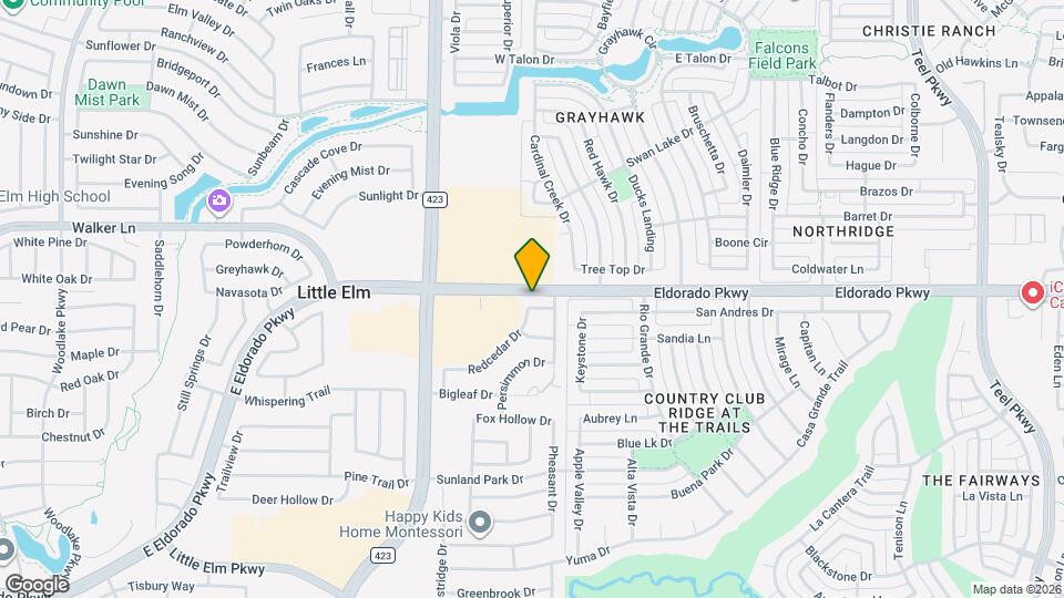 3009 Sugarberry Dr Map and Location Details