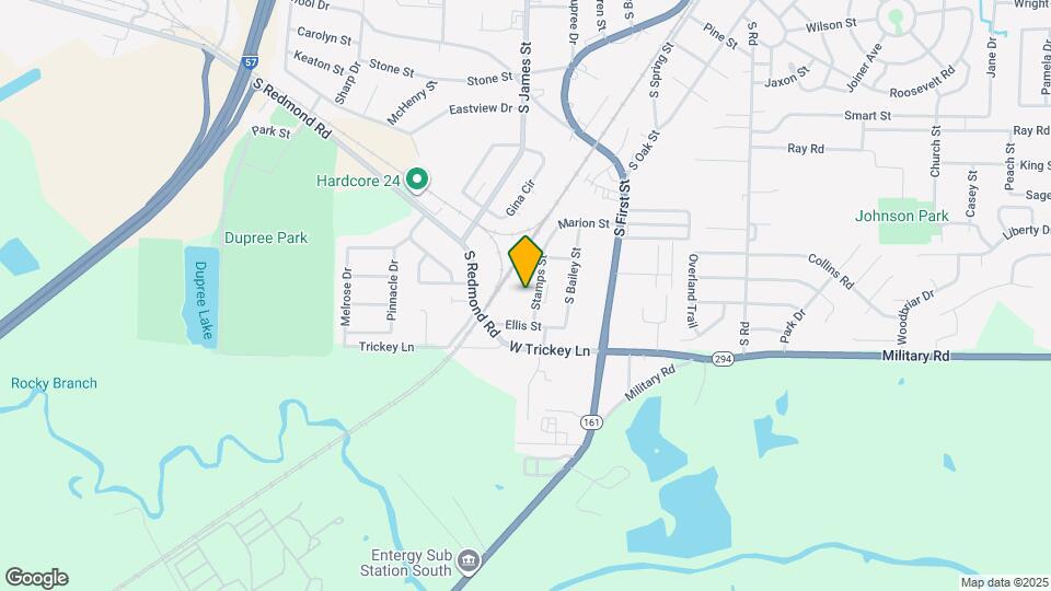 1416 Stamps St Map and Location Details