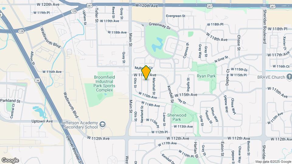 11575 Marshall Ct Map and Location Details