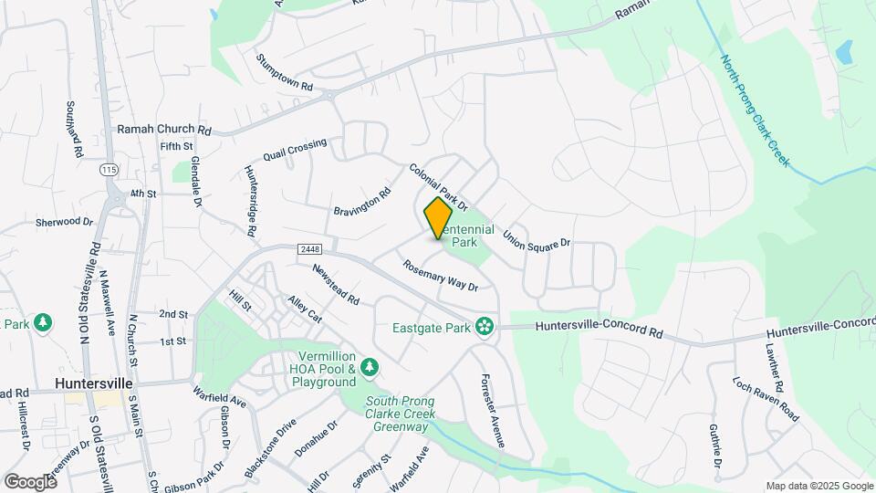 15620 Centennial Forest Dr Mapa y Detalles de la Ubicación