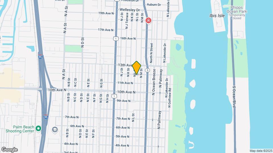 1128 N L St Map and Location Details