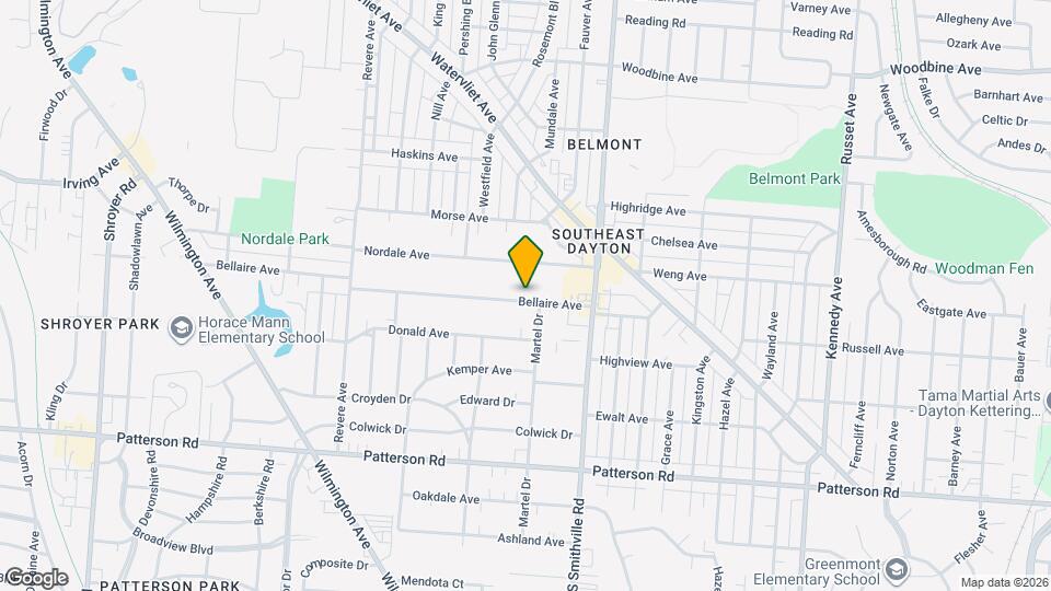 915 Bellaire Ave Map and Location Details