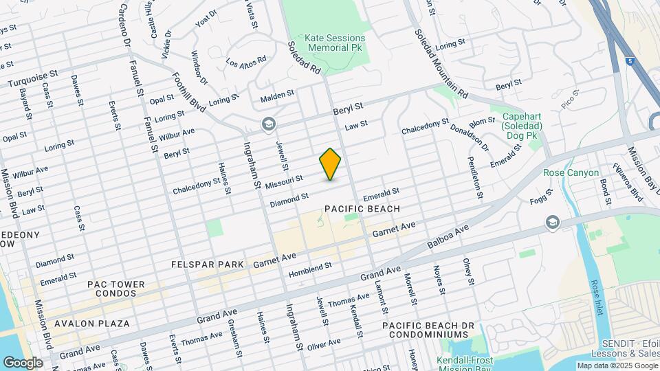 1816-1820 Diamond St Mapa y Detalles de la Ubicación