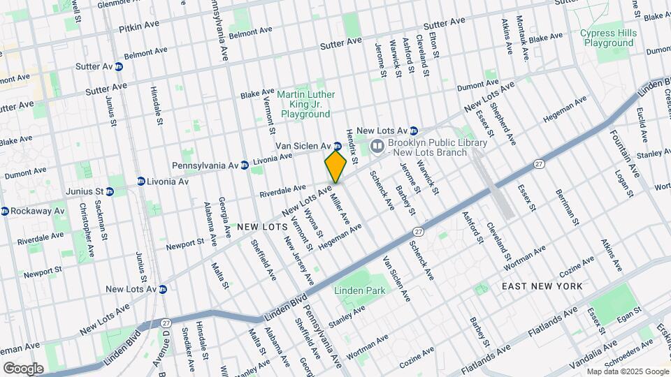 530 New Lots Ave Map and Location Details