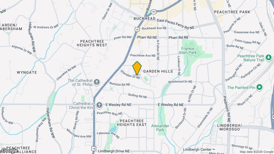 96 Sheridan Dr NE Map and Location Details