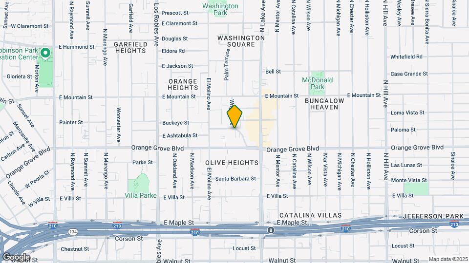 760 Elmira St Map and Location Details