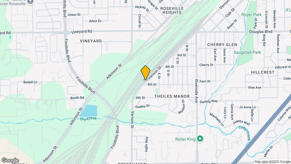 1431 Vernon St Map and Location Details
