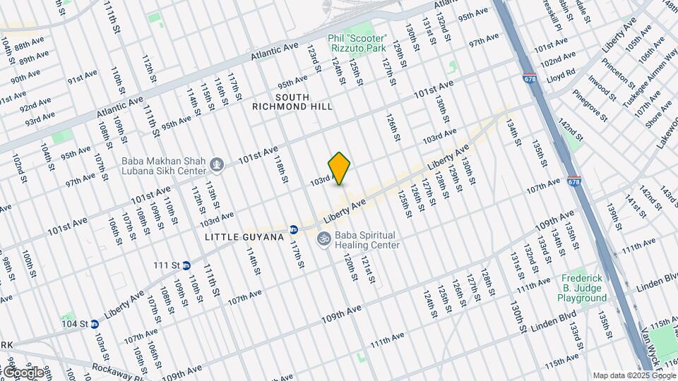 103-24-103121 121st St Map and Location Details
