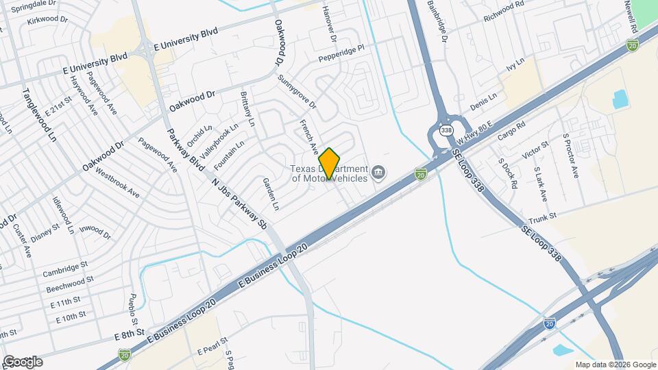 1207 French Ave Map and Location Details