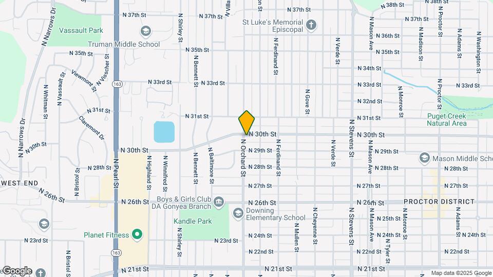 5018 N 30th St Map and Location Details