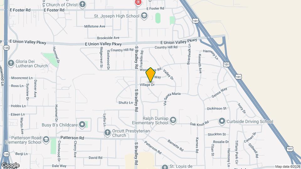 4378 Village Dr Map and Location Details