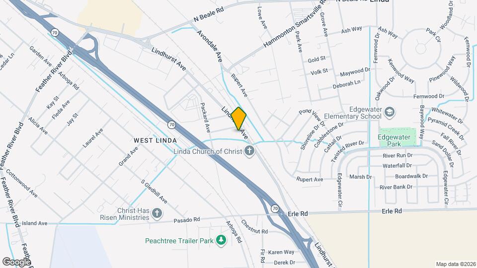 5722 Lindhurst Ave Mapa y Detalles de la Ubicación