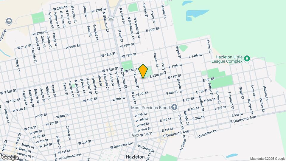 738 N Manhattan Ct Map and Location Details