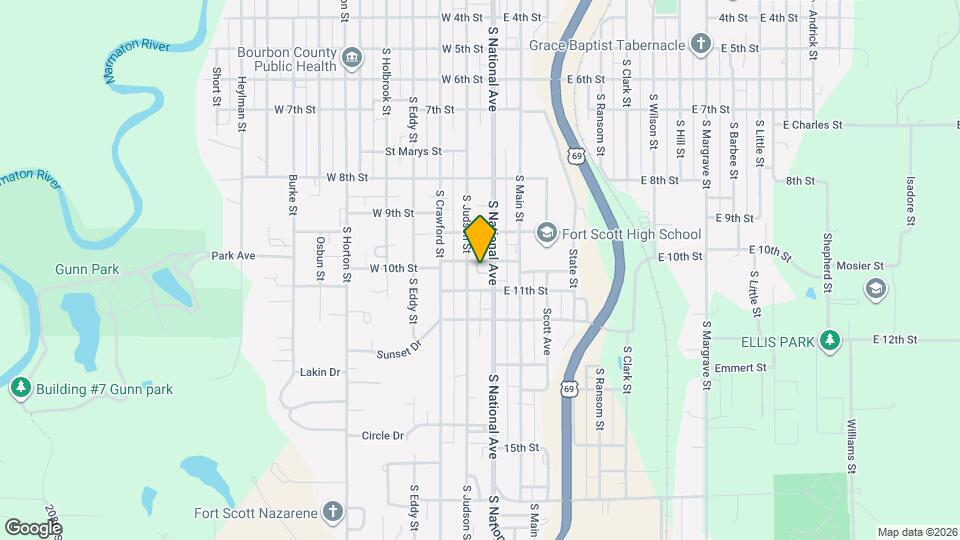 1002 S National Ave, Unit Apt 7 Mapa y Detalles de la Ubicación