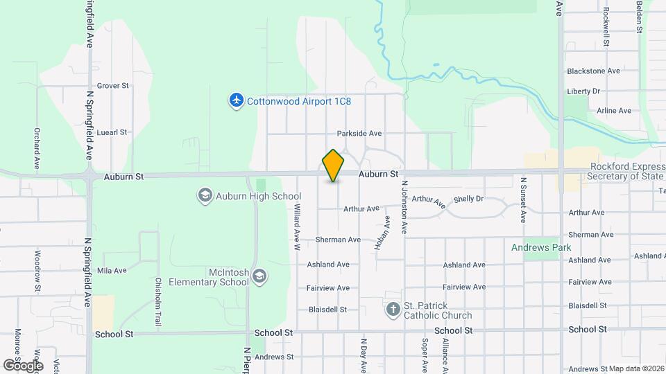 1110 N Horace Ave Mapa y Detalles de la Ubicación