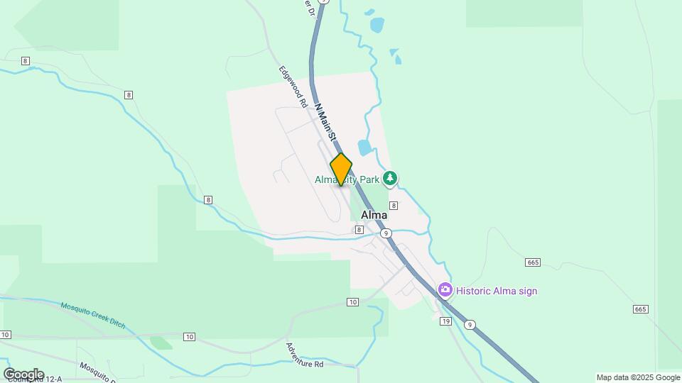 N. N Oak St Map and Location Details