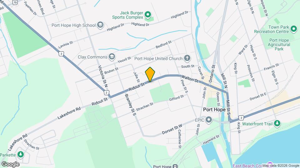 223 Walton St Map and Location Details