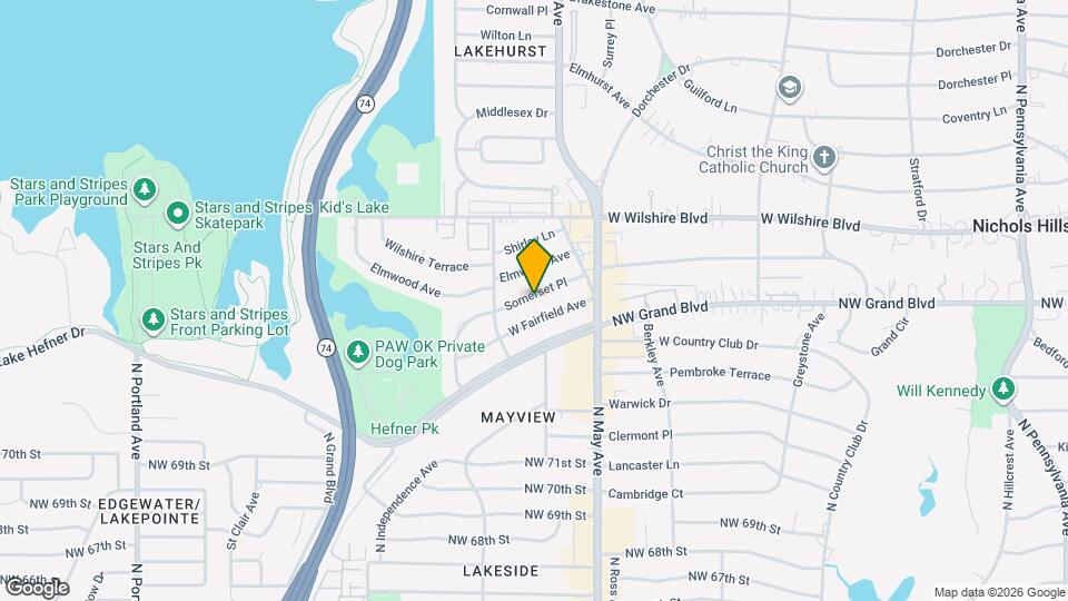 3004 Somerset Pl Map and Location Details