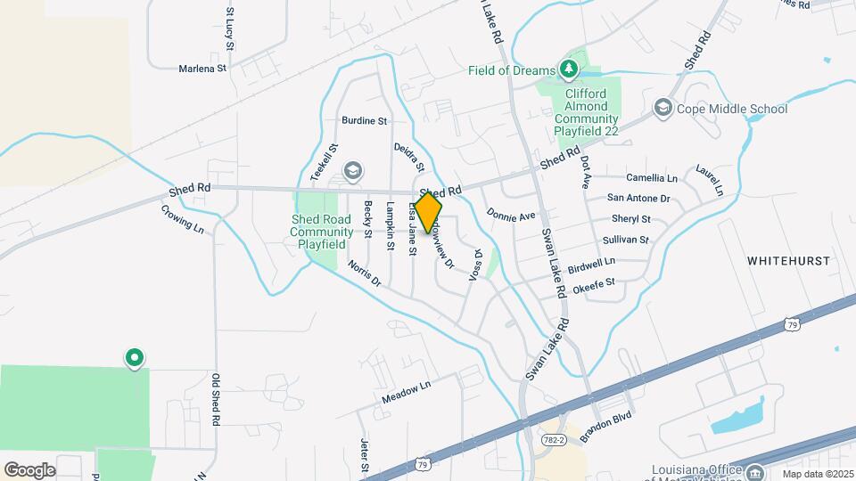 1307 Meadowview Dr Map and Location Details