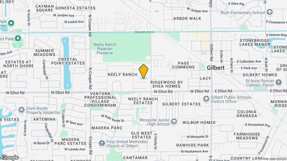 444 W Midland Ln Map and Location Details
