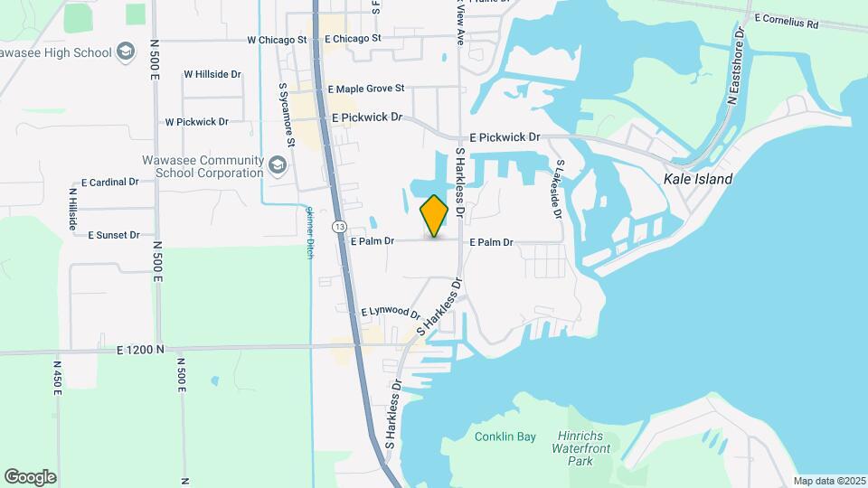 403 E Palm Dr Map and Location Details